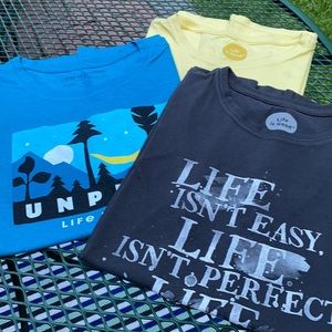 Life is Good t-shirts